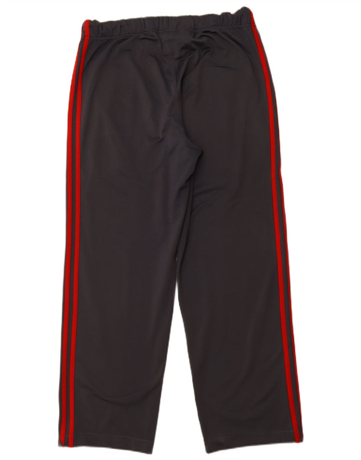 Pantaloni da tuta da uomo ADIDAS in poliestere grigio medio