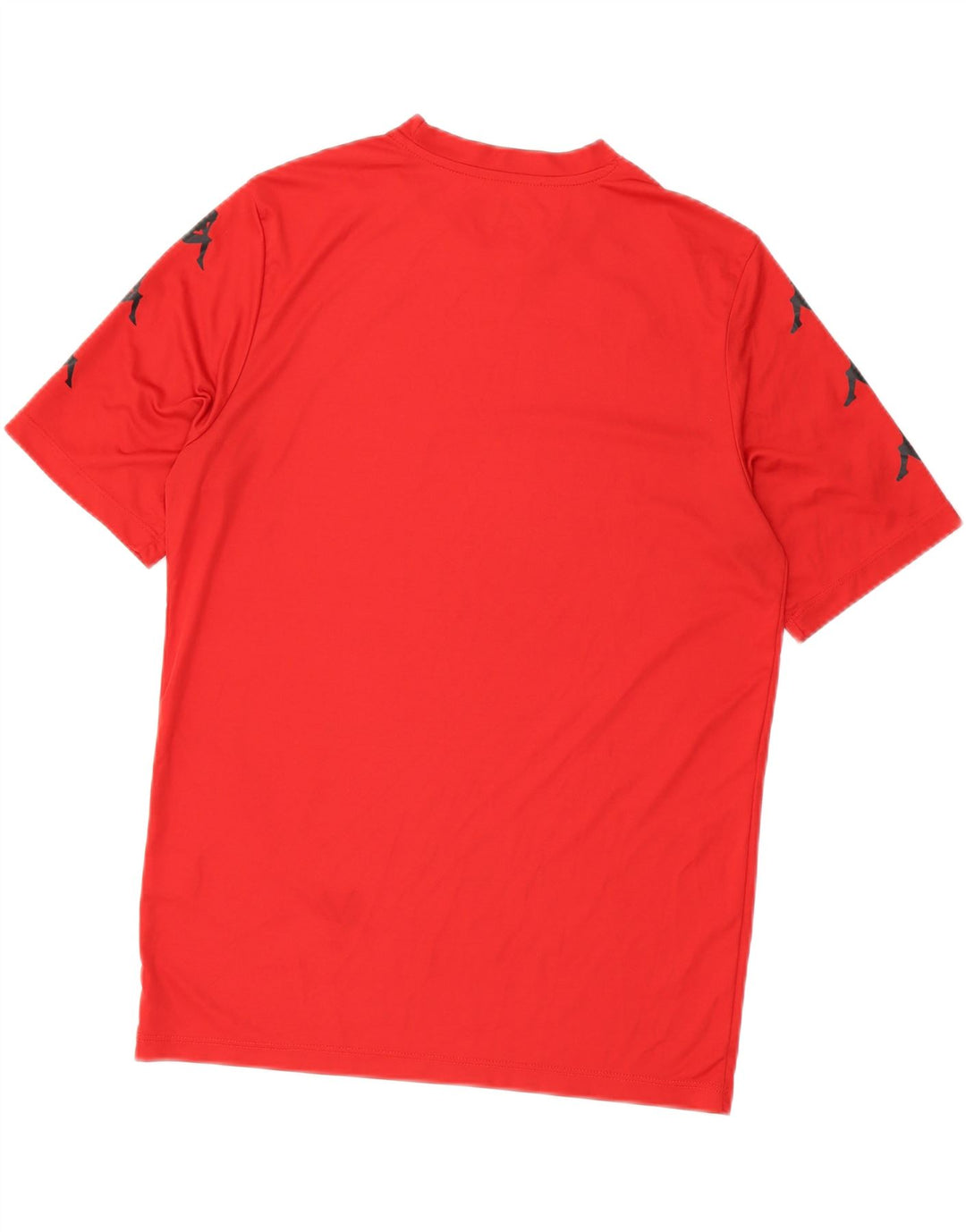 T-shirt grafica da uomo Kappa Top grande rosso in poliestere