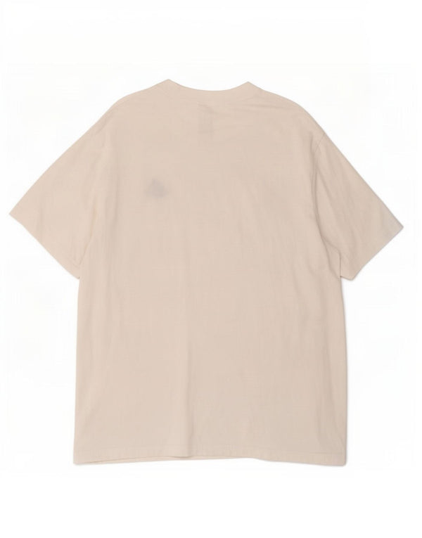 Maglietta Adidas da uomo Top Large in cotone bianco