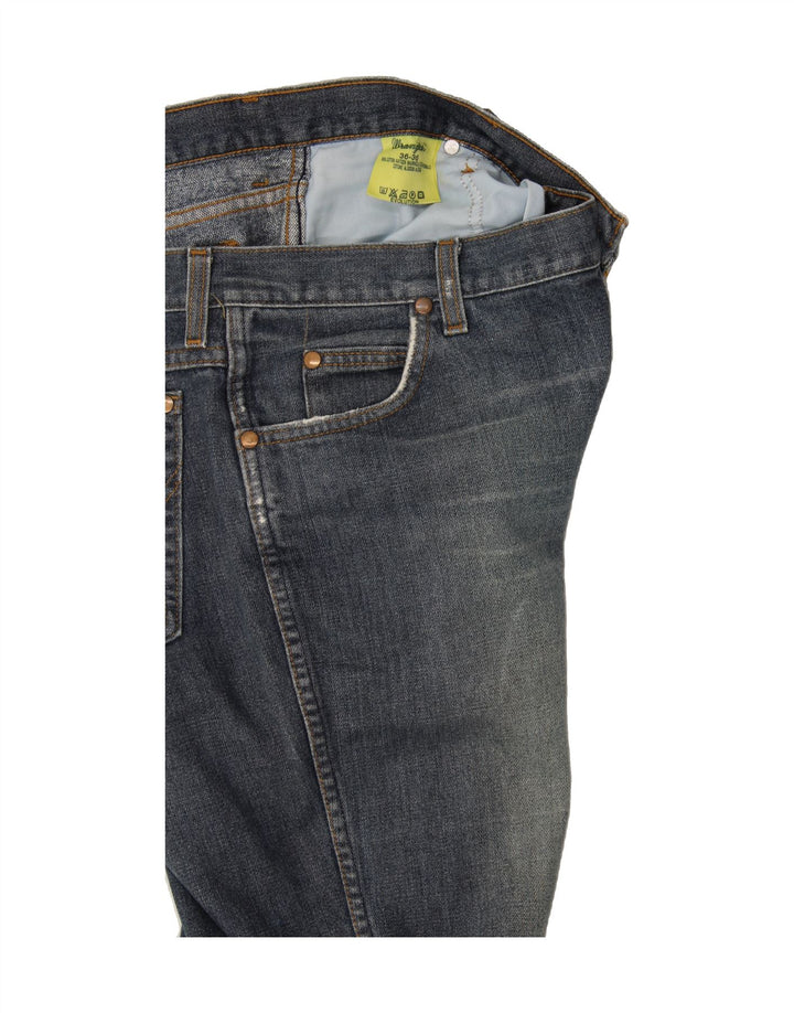 Jeans dritti Evolution da uomo WRANGLER W36 L36 cotone blu