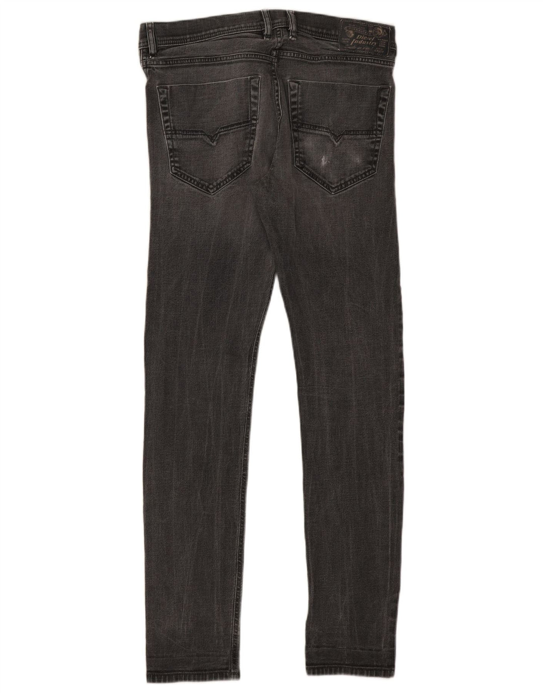 Jeans slim da uomo Diesel W32 L32 cotone grigio