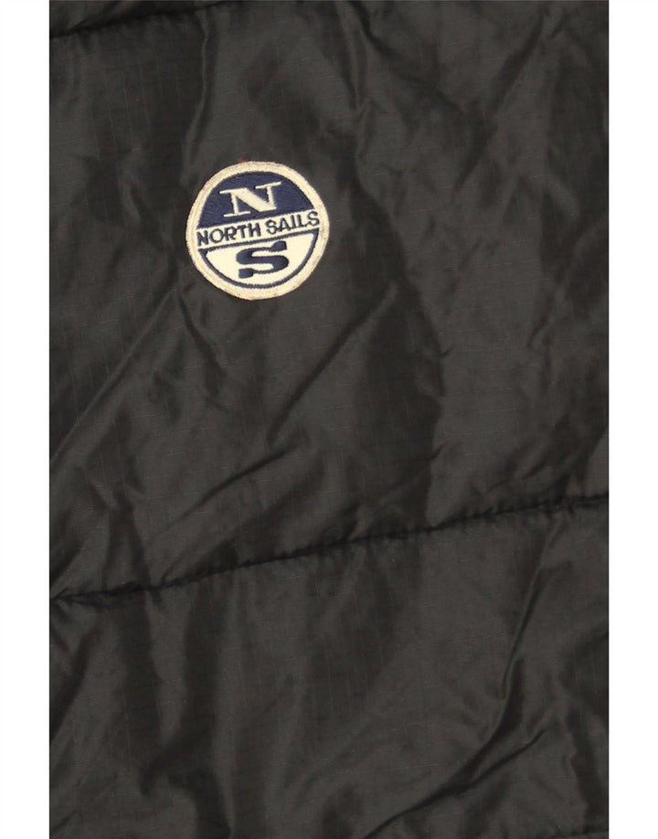 Gilet imbottito reversibile da uomo North Sails UK 40 Large Nero