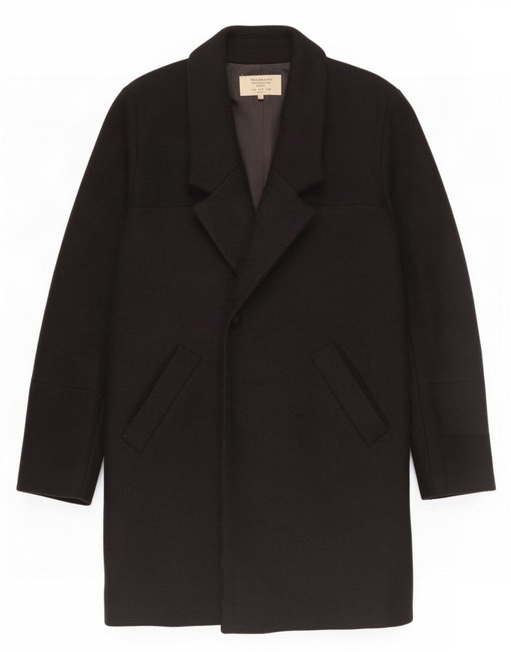 Cappotto Zara Trafaluc da donna UK 10 piccolo nero