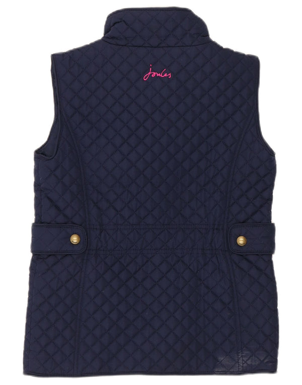 Gilet trapuntato per ragazze Joules 7-8 anni in poliestere blu navy