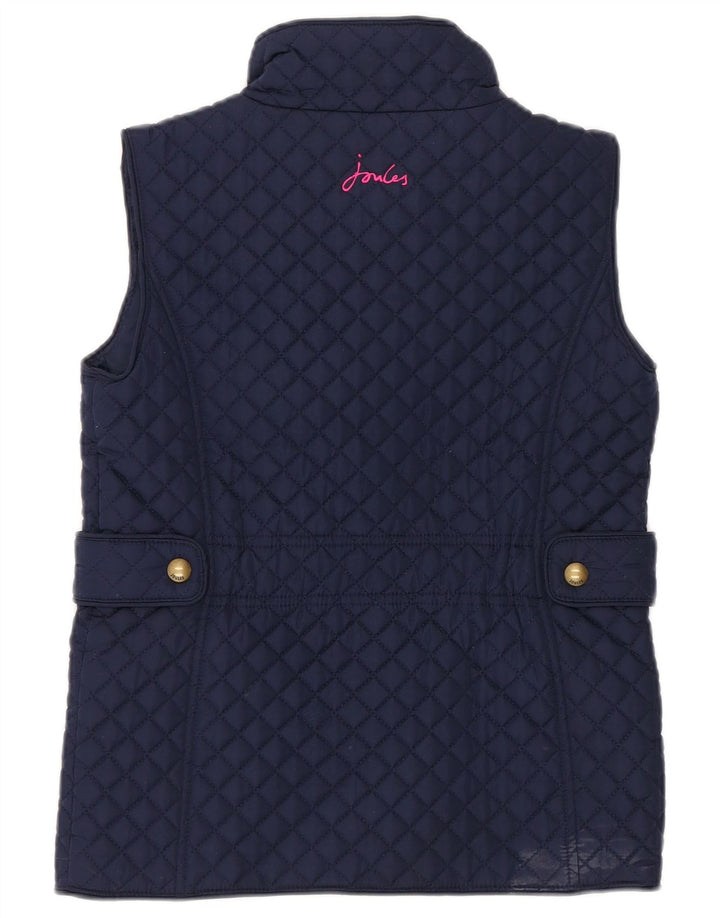 Gilet trapuntato per ragazze Joules 7-8 anni in poliestere blu navy