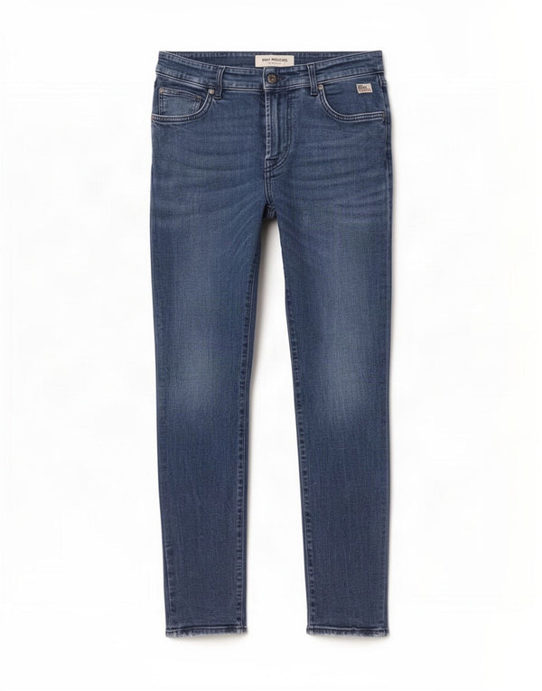 Jeans skinny da uomo Roy Rogers W35 L32 cotone blu