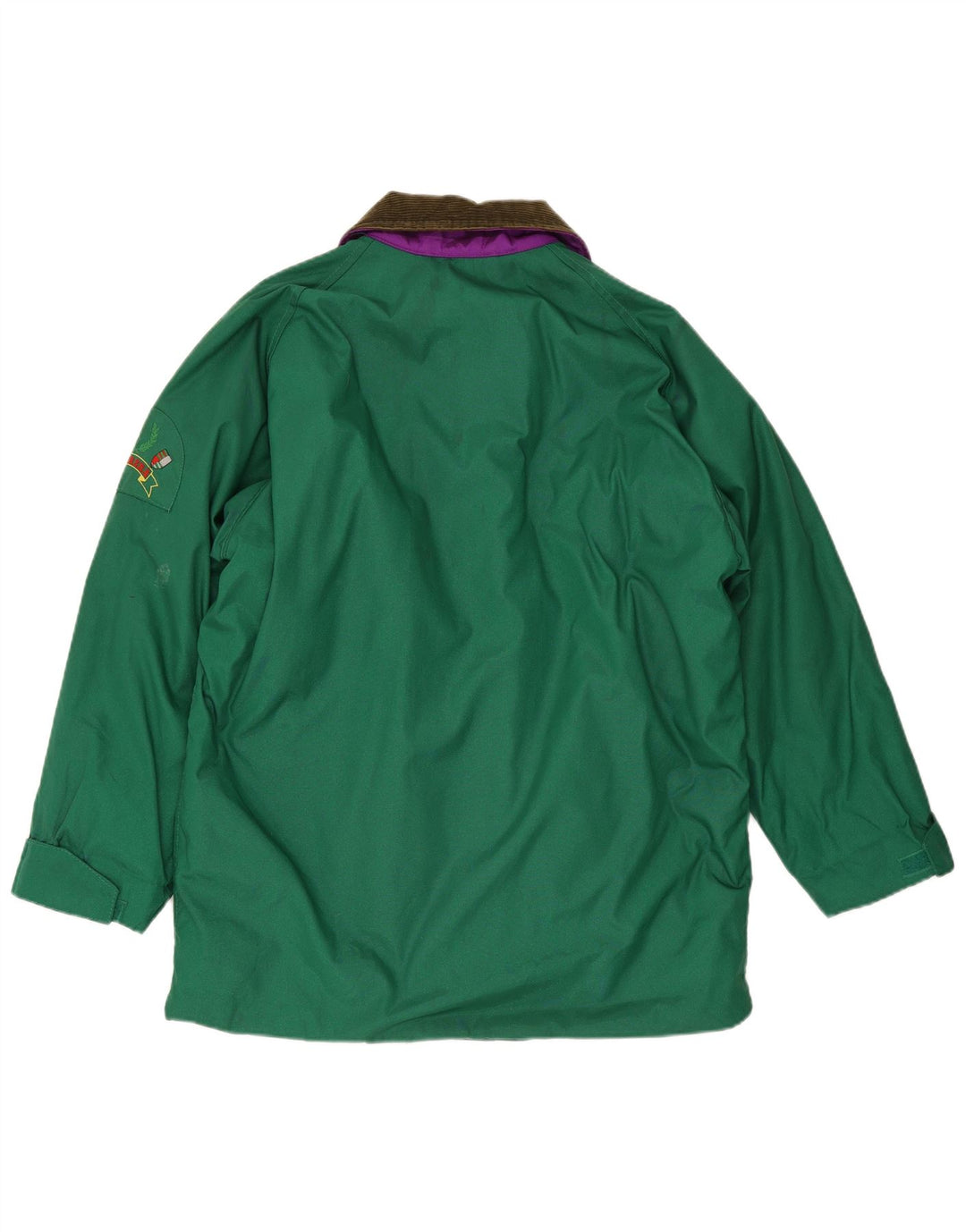 CARRERA Mens Loose Fit Windbreaker Jacket UK 38 Medium Green Polyamide