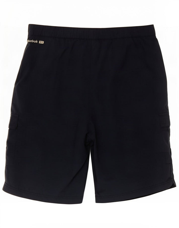 Pantaloncini cargo Reebok da uomo grandi W34 blu navy