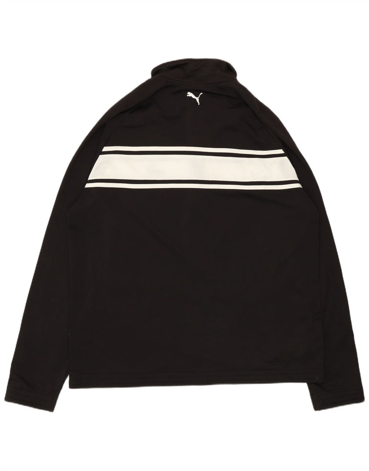 Giacca da tuta da uomo Puma 2XL Poliestere color block nero