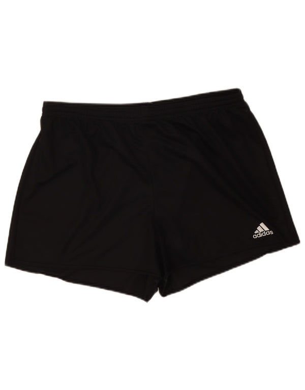 Pantaloncini sportivi Adidas Aeroready da donna UK 16/18 Large Nero Poliestere