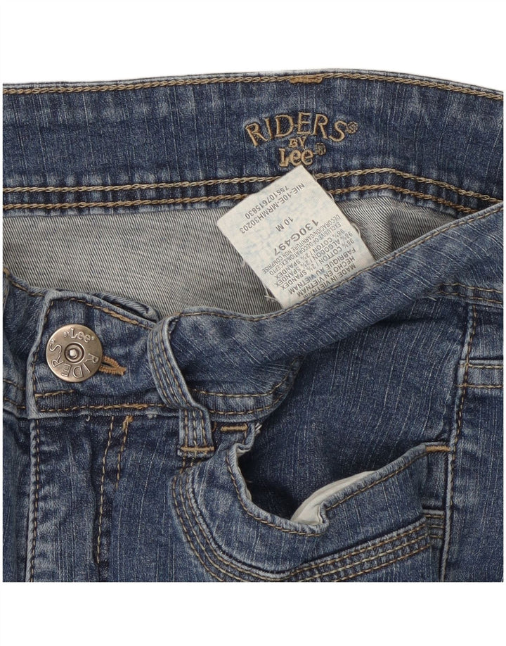 Jeans Lee Riders Bootcut da donna US 10 Large W30 L30 Cotone blu