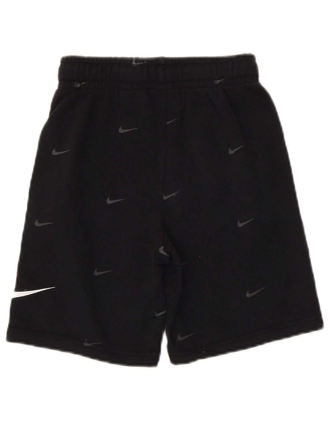 Pantaloncini sportivi NIKE da bambino con vestibilità standard, grafica, 8-9 anni, piccoli, in cotone nero
