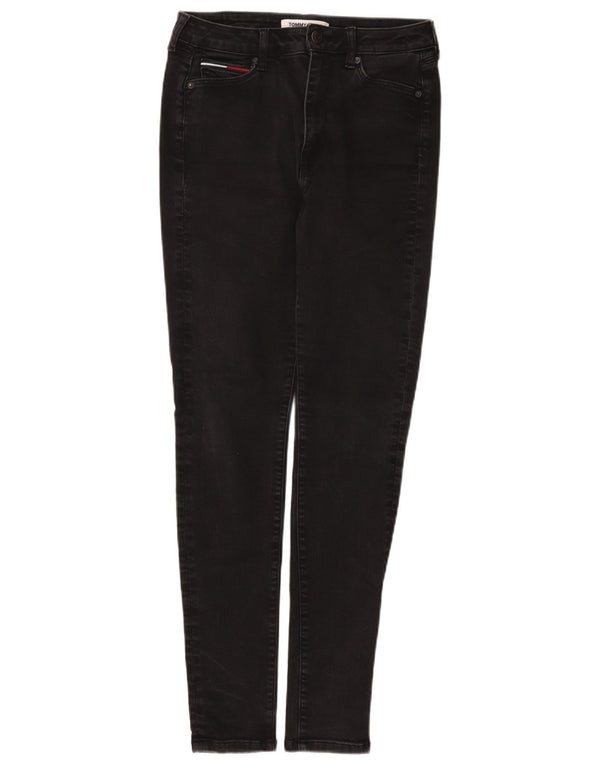 Jeans skinny da donna Tommy Hilfiger W28 L32 cotone nero