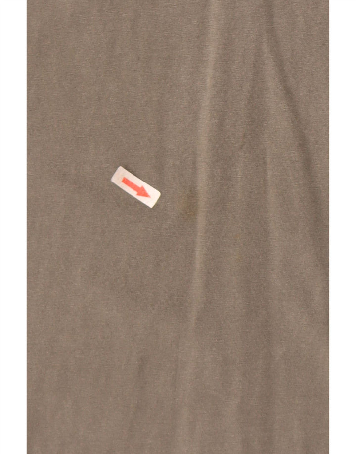 Abito T-shirt Zara da donna UK 14 Grigio medio
