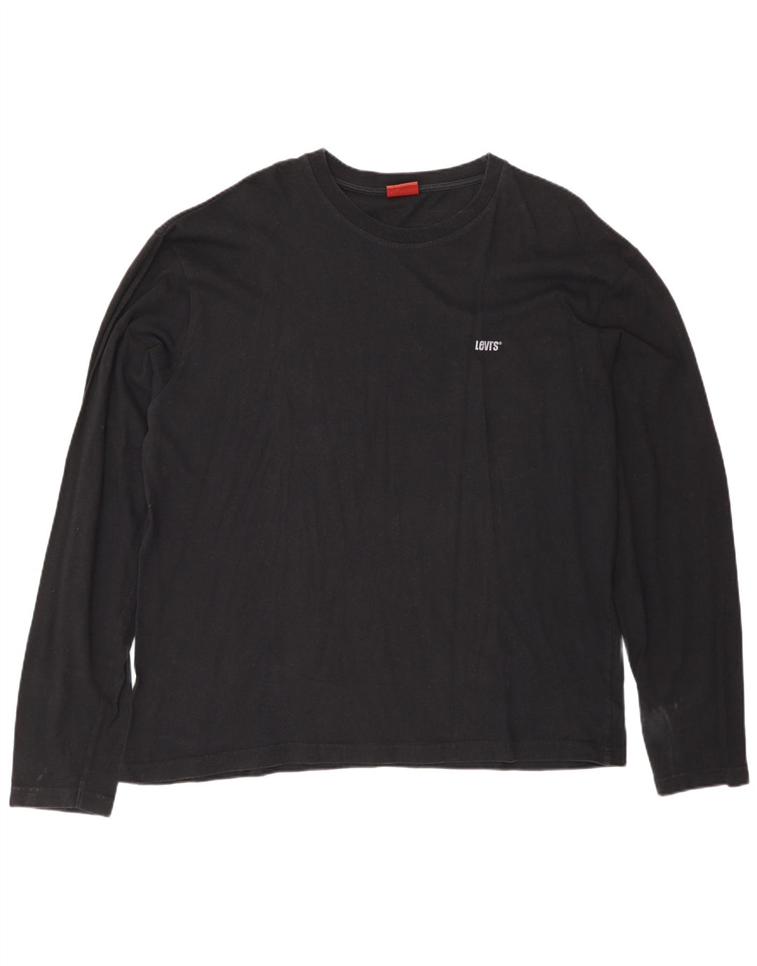 Levi's Maglia da uomo a maniche lunghe XL in cotone nero