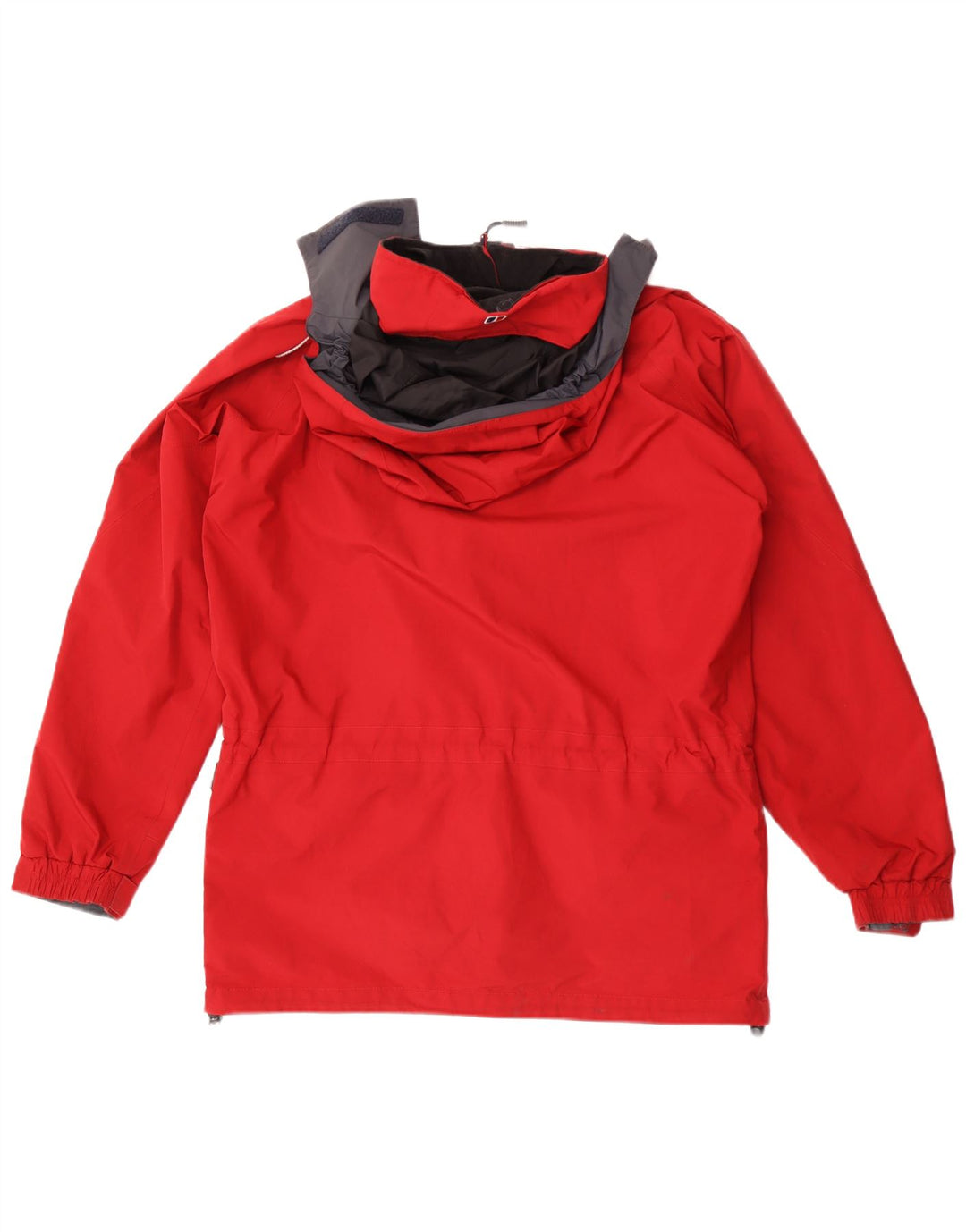 Giacca antipioggia da uomo con cappuccio Berghaus UK 38 medio rosso poliestere