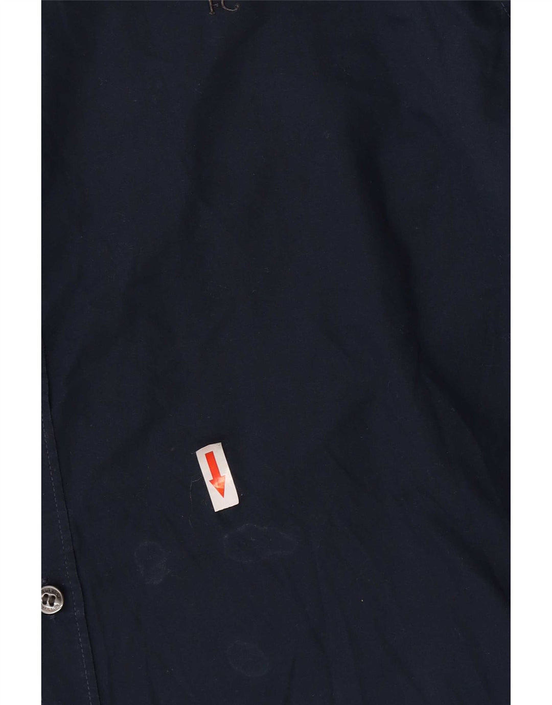 Camicia da uomo French Connection grande in cotone blu navy