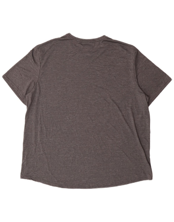 T-shirt da uomo Russell Athletic Top 2XL Sport in poliestere grigio