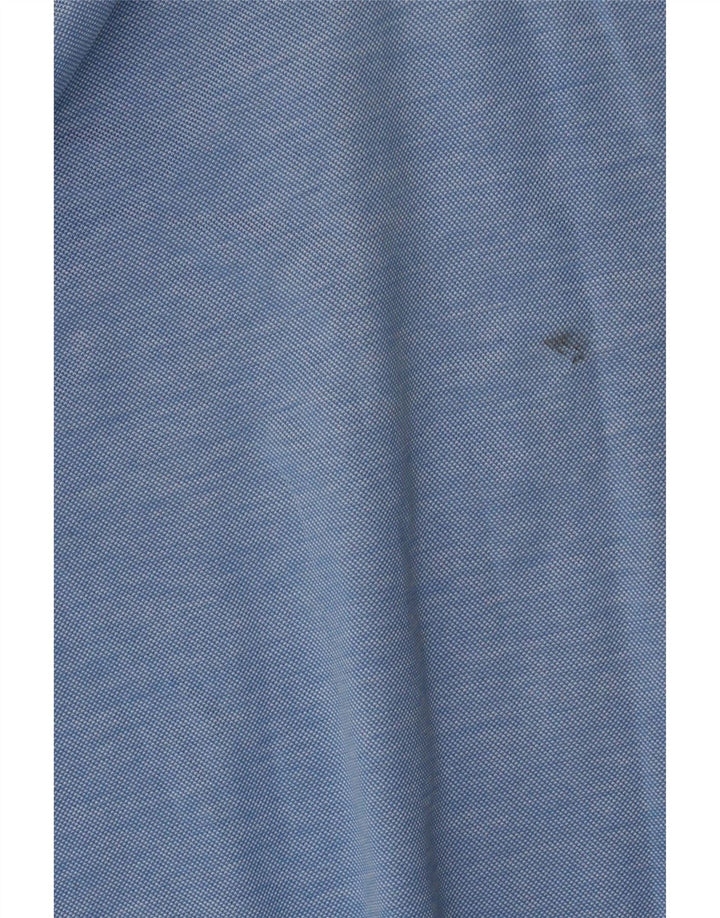 Polo da uomo Paul & Shark blu medio screziato