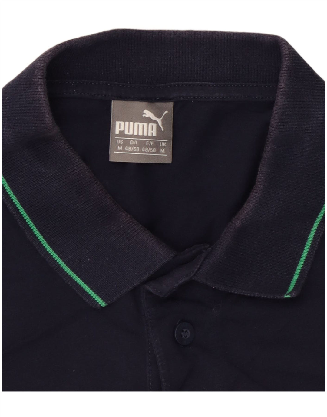 Polo Puma da uomo media blu navy