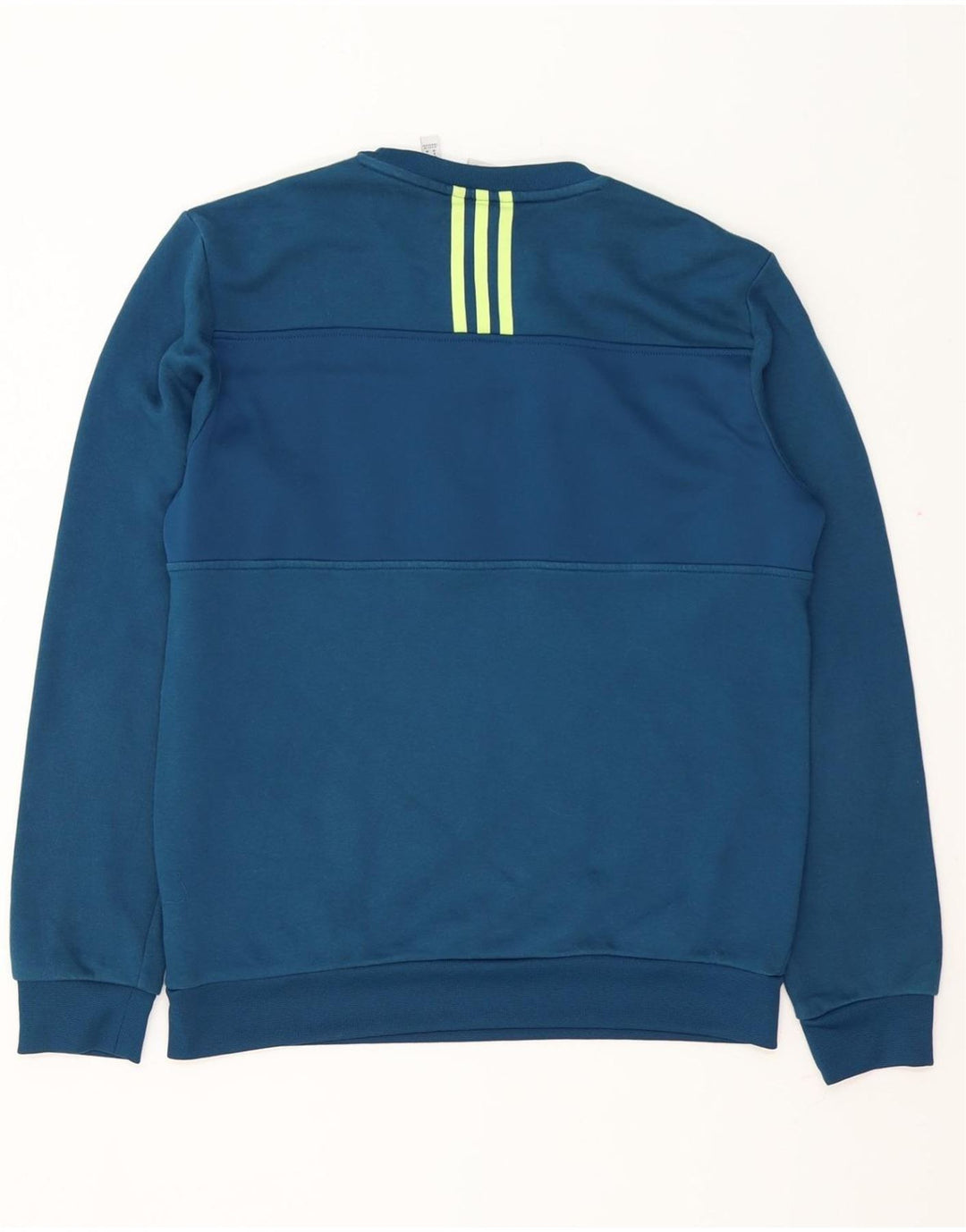 Felpa da uomo ADIDAS maglione blu medio in cotone