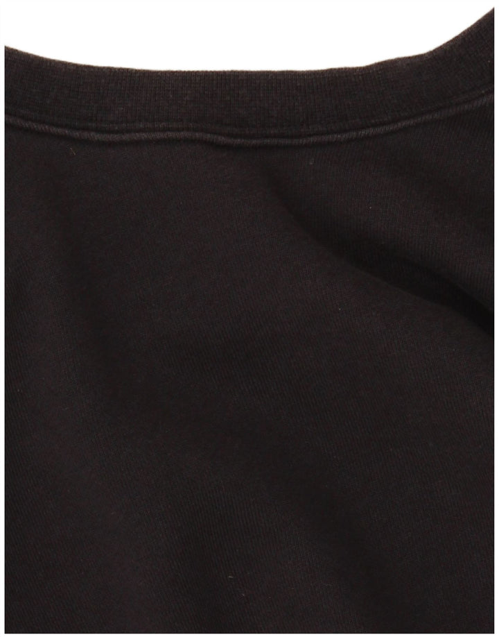 Felpa Nike Uomo Maglione Piccolo Cotone Nero