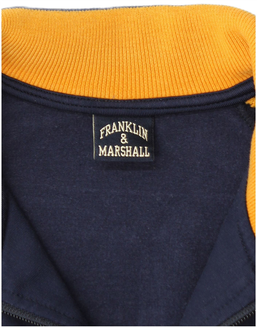 Giacca da ginnastica da uomo Franklin & Marshall piccola color block blu navy