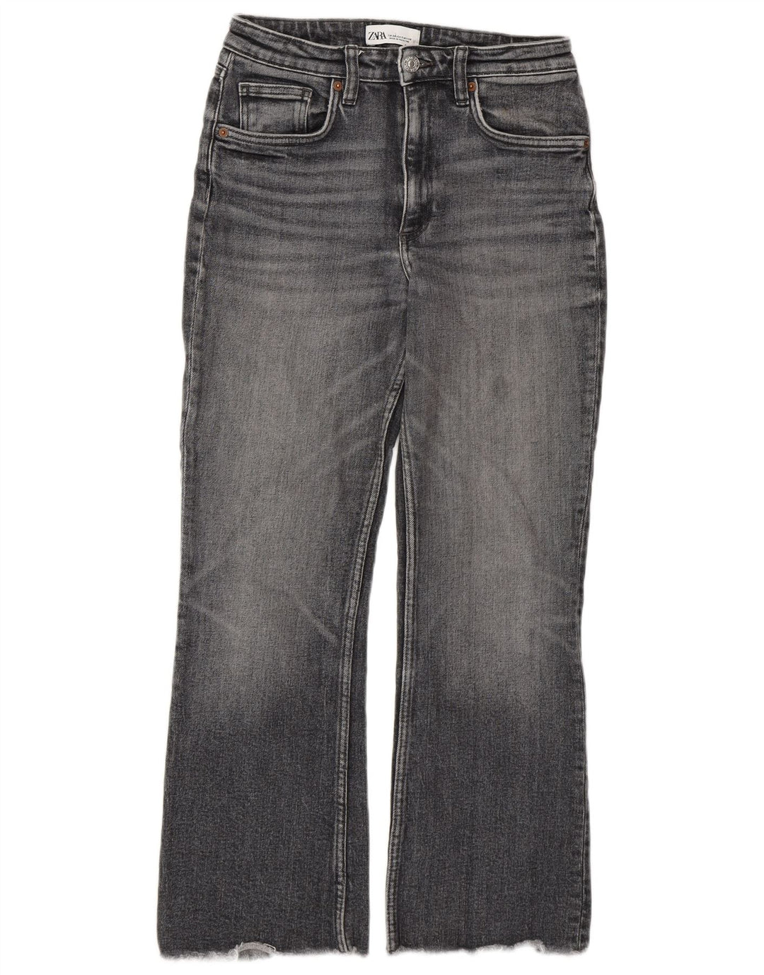 Jeans Bootcut da donna Zara EU 34 2XS W24 L26 Grigio
