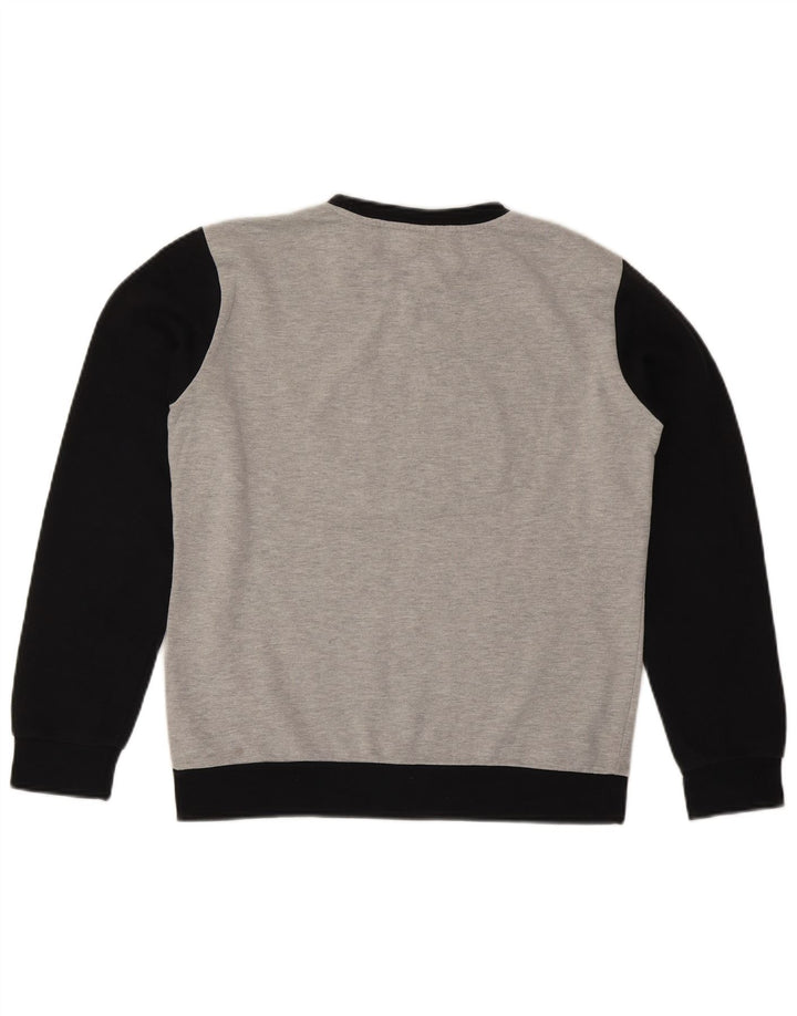 Felpa grafica da ragazzo Rip Curl 15-16 anni in cotone color block grigio