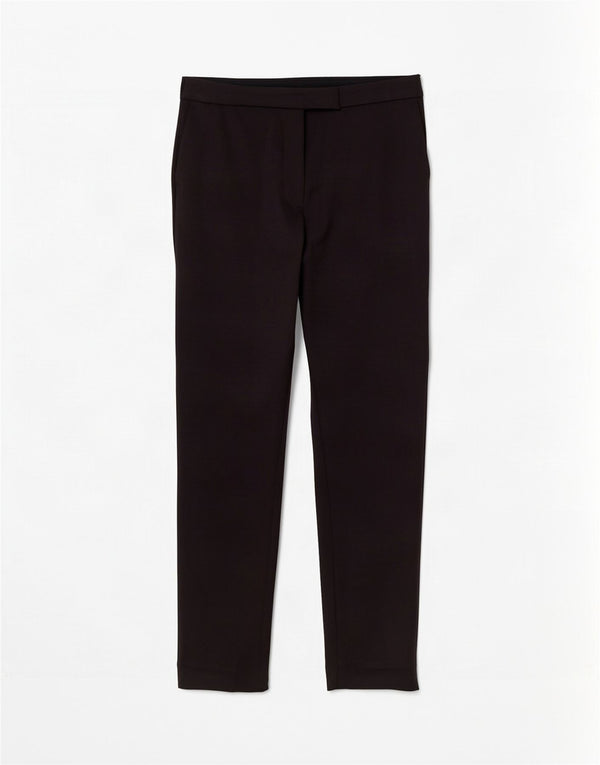 Pantaloni da abito dritti da donna Marks & Spencer UK 14 Large W32 L26 Blu navy