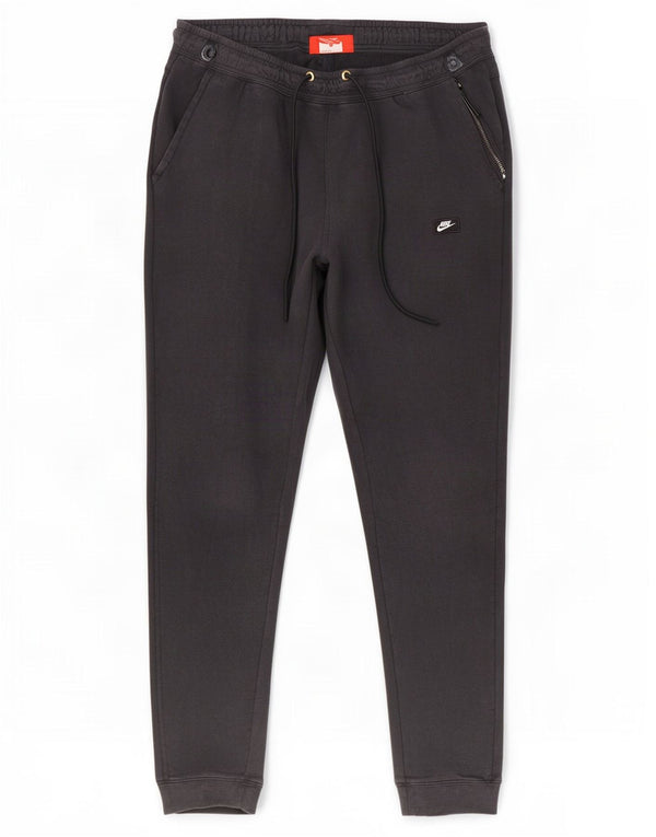 Pantaloni da tuta da uomo Nike Joggers grandi in cotone nero