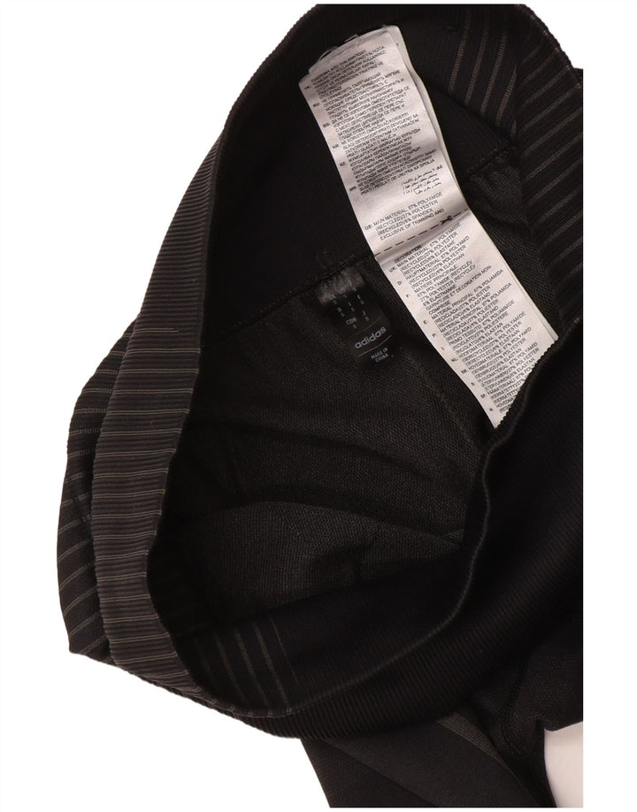 Leggings Adidas Aeroready da donna UK 8 Small Grigio gessato in poliammide