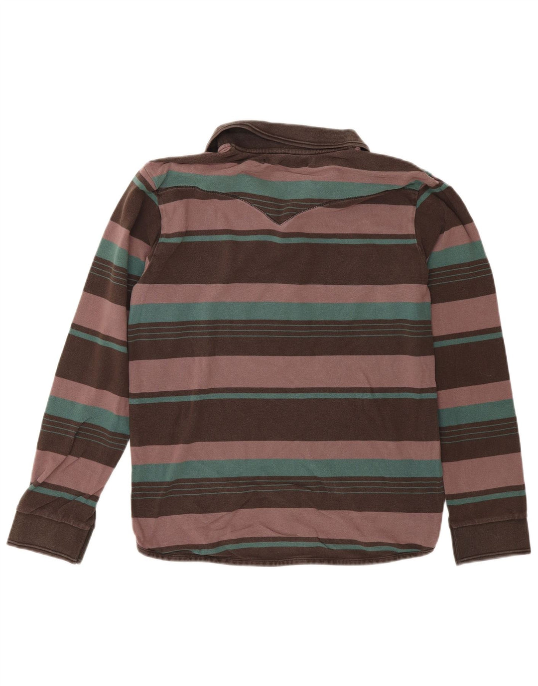 Polo Levi's da uomo a maniche lunghe a righe medie multicolore