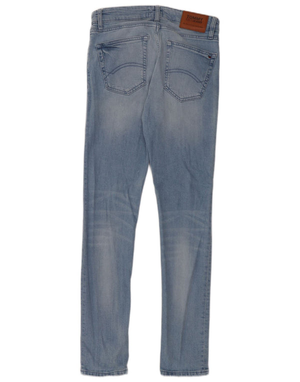 Jeans affusolati slim da donna Tommy Hilfiger W29 L32 cotone blu