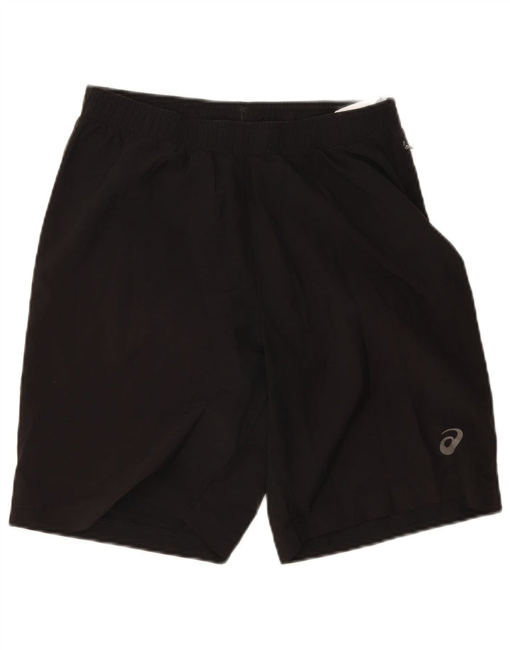 Pantaloncini sportivi da uomo Asics medio nero in poliestere