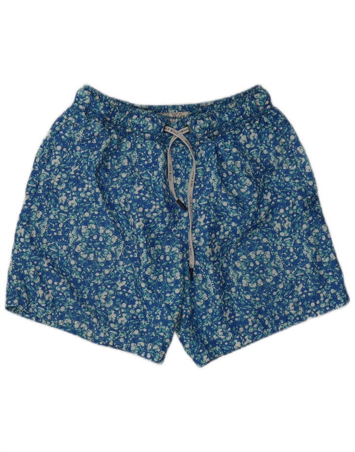 Pantaloncini da bagno da uomo Jack Wills XS poliestere floreale blu