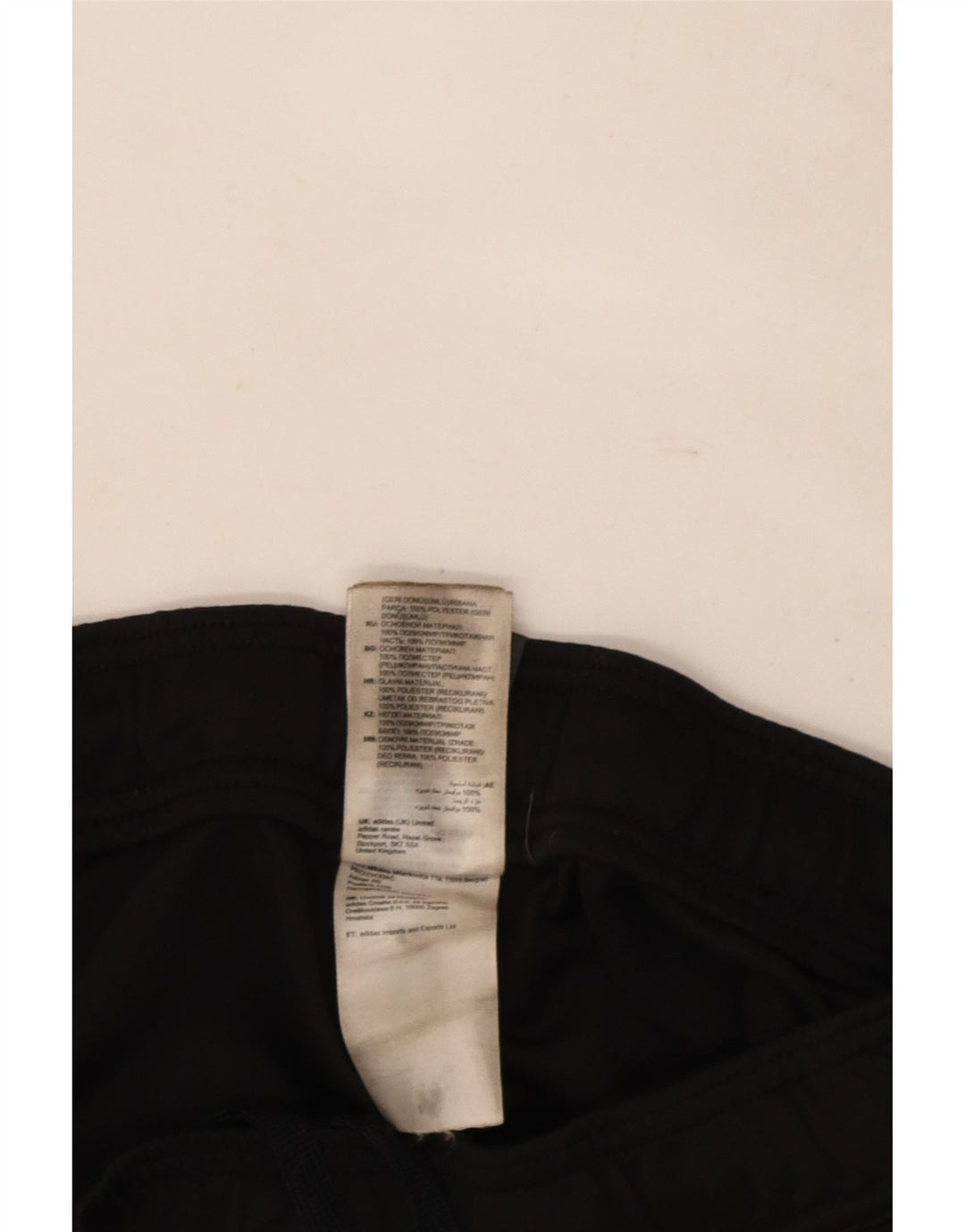 Pantaloni da tuta Adidas Aeroready da uomo in poliestere nero medio