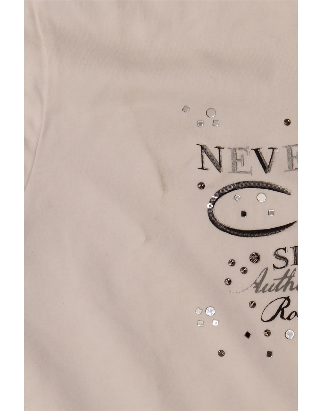 CHAMPION Giacca da tuta grafica Easy Fit da donna UK 16 Large Bianca