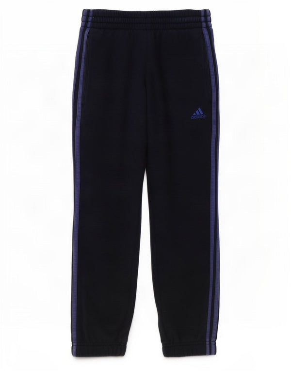 Pantaloni della tuta da ragazzo Adidas Joggers 9-10 anni in cotone blu navy