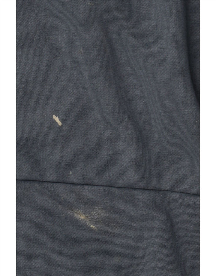 Felpa con cappuccio PUMA da uomo XL in cotone blu