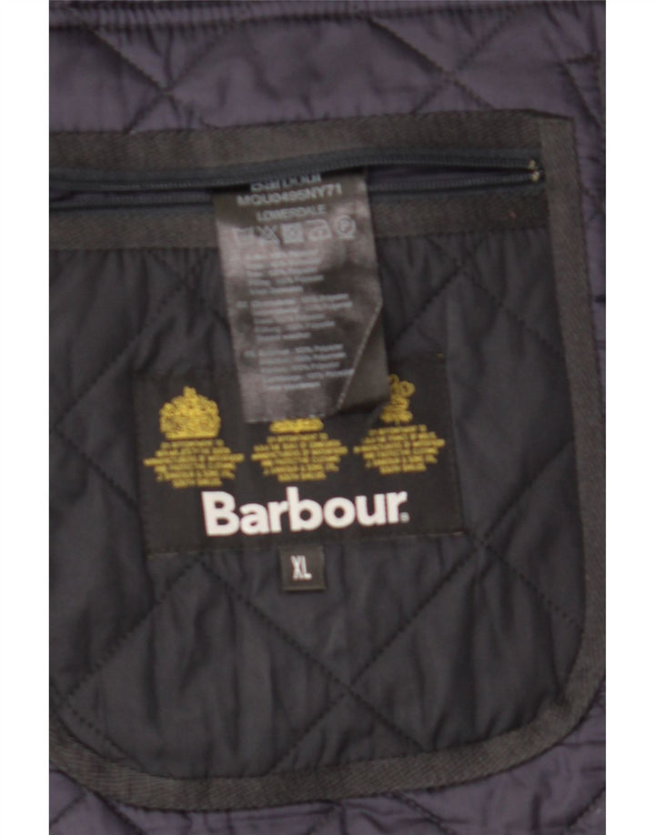 Gilet trapuntato da donna Barbour UK 18 XL poliestere blu navy