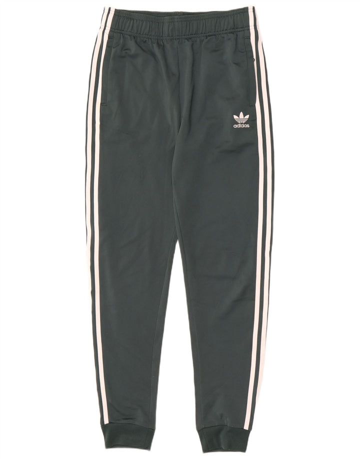 Pantaloni della tuta da ragazzo Adidas Joggers 15-16 anni Poliestere verde