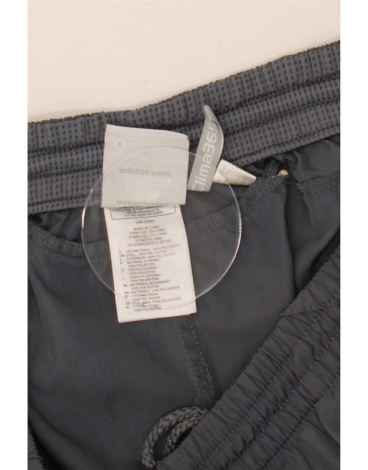 Pantaloncini sportivi Adidas Clima 365 da uomo di grandi dimensioni in poliestere grigio