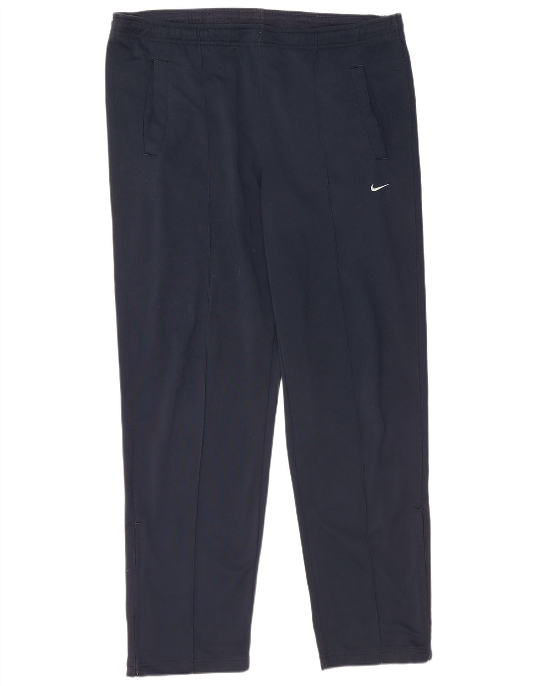 Pantaloni da tuta da uomo NIKE grandi in poliestere blu navy