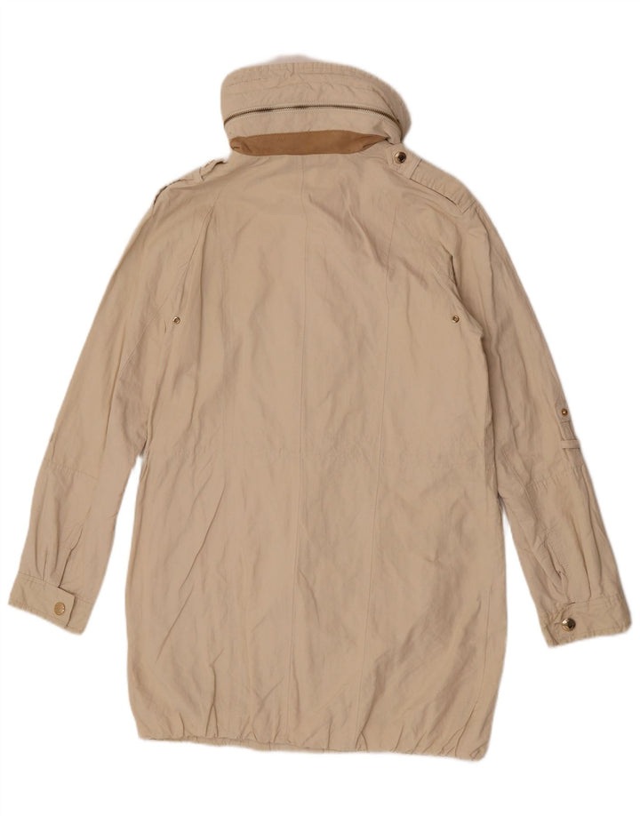 Giacca Parka con cappuccio da donna Massimo Dutti UK 10 Small Beige
