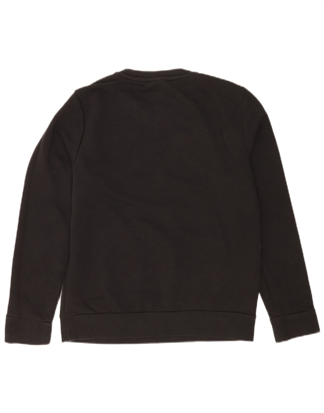 Felpa Adidas da donna con vestibilità regolare grafica, maglione UK 12/14 medio nero
