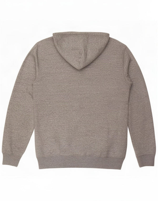 Champion Maglia con cappuccio grafica da uomo grande in cotone chiazzato grigio