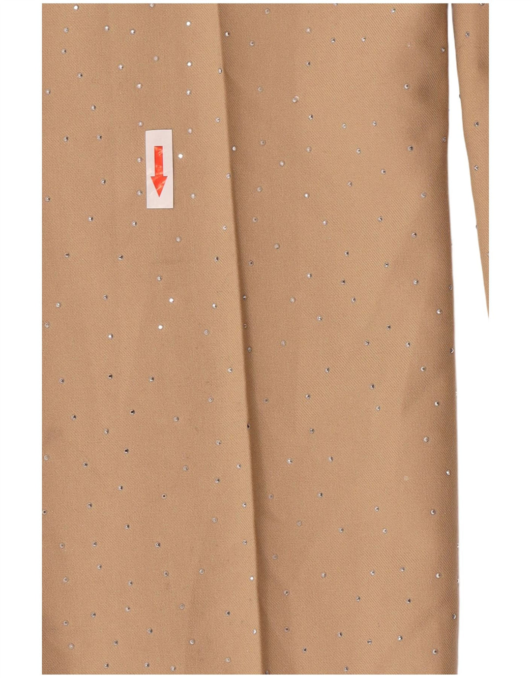 Zara Womens Tapered Suit Trousers Small W26 L26 Beige Polyester