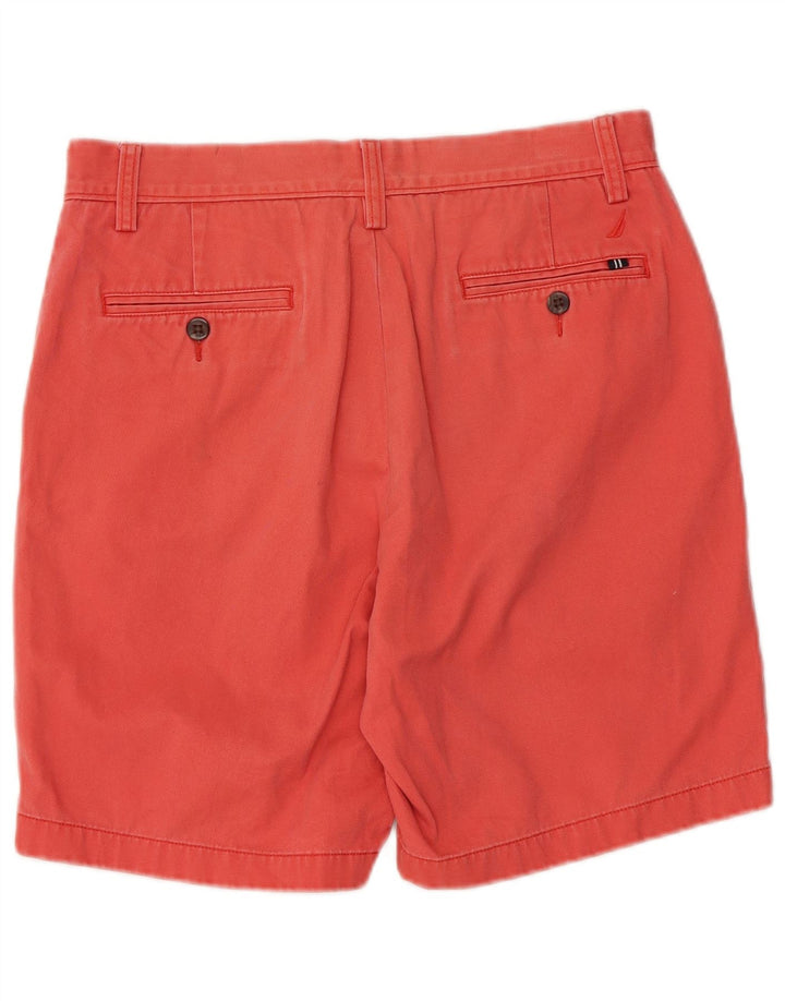 Pantaloncini chino da uomo Nautica W30 cotone rosso medio