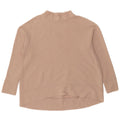 Felpa oversize da donna Cos, maglione UK 14, cotone beige medio